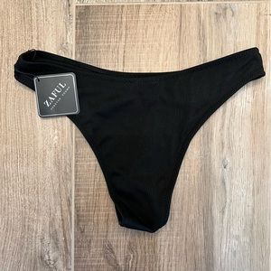 New! Zaful - Black bikini bottoms in size Medium